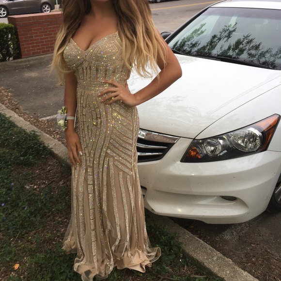 diamond prom dress - Picture 1 of 4